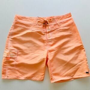 Vineyard Vines Men's Board Swim Shorts Size 36 Wash Neon Orange 9" Long